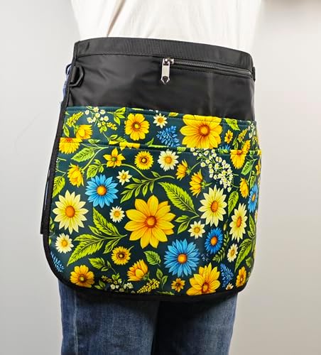 Waterproof and Bleach-proof Hair Stylist Apron with 7 Pockets for Men Women - Image 6