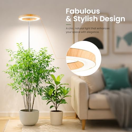 Grow Lights for Indoor Plants, 6.3" Full Spectrum Plant Light with Base - Image 6
