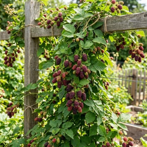 Thornless Boysenberry Live Plant, Sweet Berry Bush, 5-7 Inch Tall - Image 6