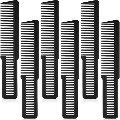 Patelai 6 Flat Top Styling Comb,Black by Patelai