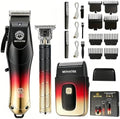 Hair Clippers for Men, Hair Clipper Trimmer with LED Display, Cordless Hair Clipper Shaver Beard Trimmer, Hair Cutting Set, Holiday Gift for Father's Day by MOVATEK