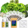 LYKOCLEAN Lettuce & Salad Greens Seed Pods Kit for AeroGarden, Ahopegarden - Includes American Fast Lettuce, Paris Island Cos & Buttercrunch, 7 pods, 350+ Seeds by LYKO
