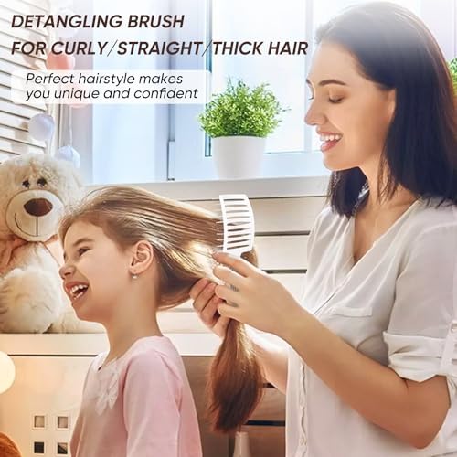 Hair Brush for Wet & Dry Hair, Detangler Brush for Women & Men - Image 5