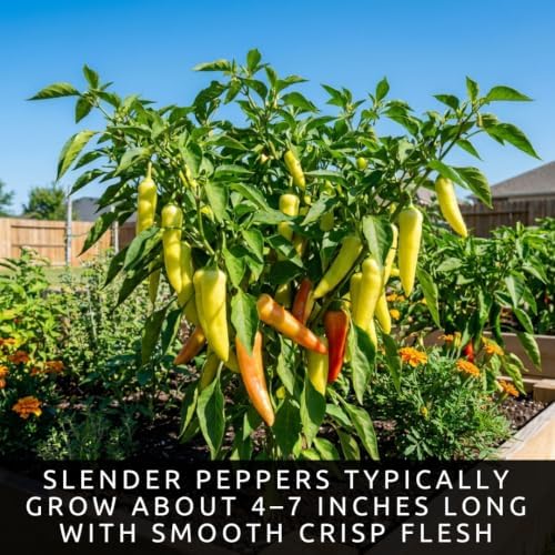100 Banana Pepper Seeds | Sweet Mild Pepper Seeds for Planting - Image 6