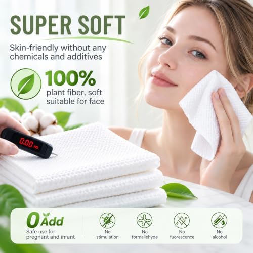 Hot Towel Dispenser Refills, Original Towel Refill for Hot Face Towel Heater Machine, 60 Pcs Disposable Compressed Towels for Towels Warmer Dispenser 100% Plant Fiber（Tea Flavor） - Image 5