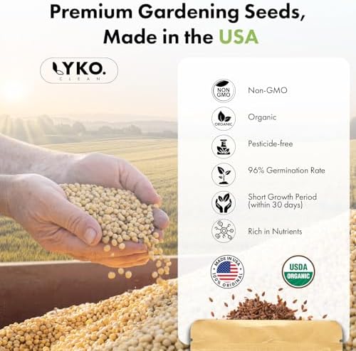 LYKOCLEAN Lettuce & Salad Greens Seed Pods Kit for AeroGarden, Ahopegarden - Includes American Fast Lettuce, Paris Island Cos & Buttercrunch, 7 pods, 350+ Seeds - Image 5