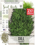 Seed Needs Bouquet Dill Seeds to Plant an Herb Garden - 1 Pack by SeedNeeds