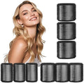 HYOUJIN 9pcs Self-Grip Thermal Hair Rollers Set,Curlers for Women Curls by HYOUJIN
