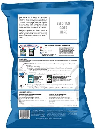 Jonathan Green Black Beauty Sun & Shade Grass Seed - 25 lb - Image 2