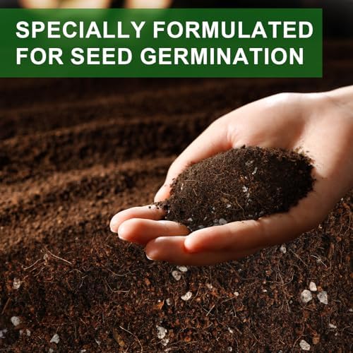 Doter Seed Starter Potting Soil Mix 2qt, Seed Starting Mix for Germination and Growth, Loamy Compost Well-Drainaged Soil Fit for Vegetable, Flower, houseplant - Image 2