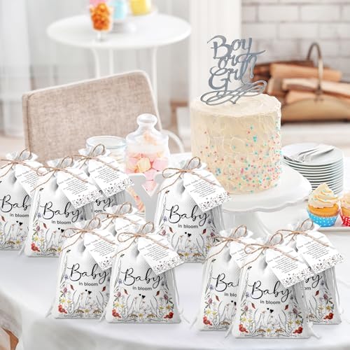 Fumete 50 Sets Wildflower Baby Party Favors for Guests, Bloom - Image 5