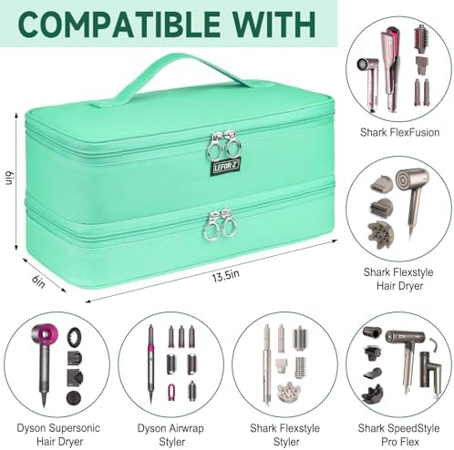 LEFOR·Z Travel Carrying Case Bag Fits Shark Glam/Shark Flexstyle/FlexFusion - Image 2