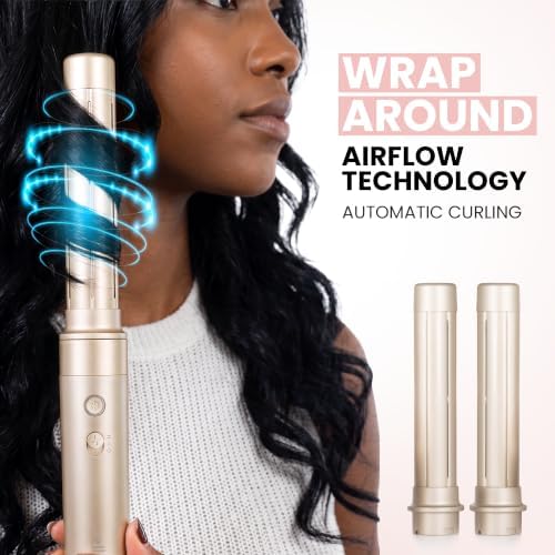 ELLA BELLA® 6 in 1 Professional Hot Air Styler & Straightener, Fast Drying - Image 4
