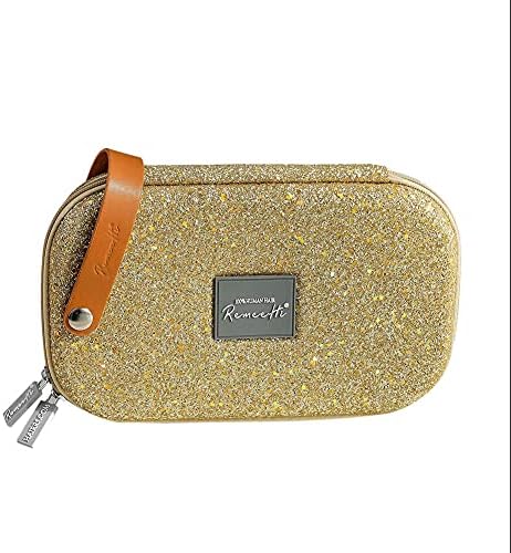 RemeeHi Lace Wig Travel Bag Storage Case, Hair Tools Hairdressing Bag, Stylist Cosmetic Organizer With Accessory Pockets Small G106 - Image 4