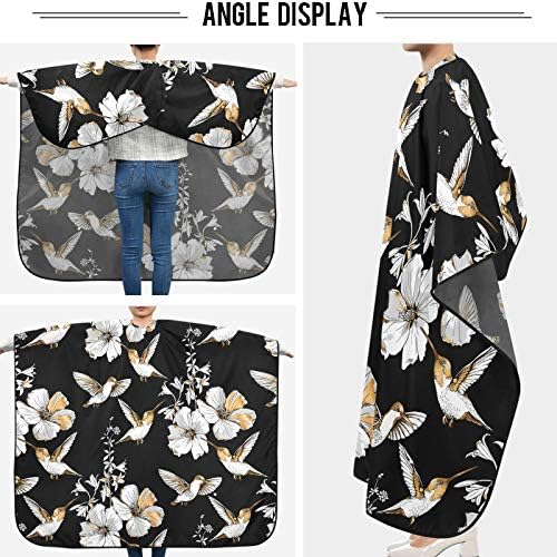 visesunny Professional Barber Cape Polyester Hair Cutting Salon Cape Apron Anti-Static Beard Bib Grooming Apron - Image 6