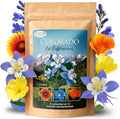 Colorado Wildflower Seed Mix – Over 53,000 Flower Seeds, Covers 300 Sq Ft by CreatedByNature