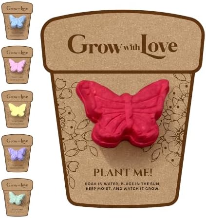 24-Count Plantable 3D Butterfly Wildflower Seed Bomb Favors by SeedBloom