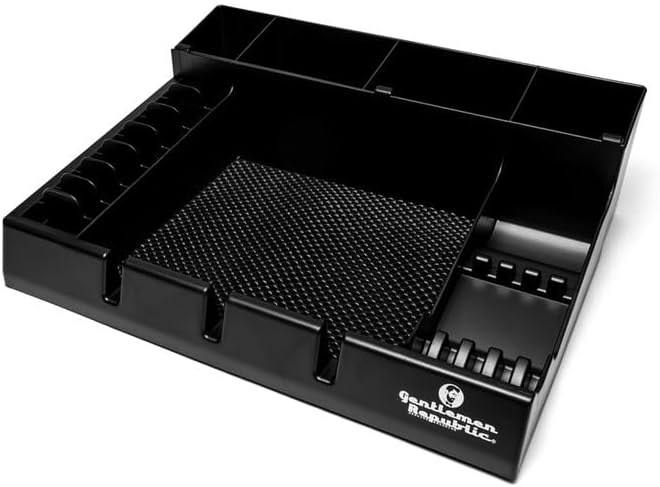 Gentlemen Republic Barber Station Organizer - Multi-Compartment, Black - Image 2
