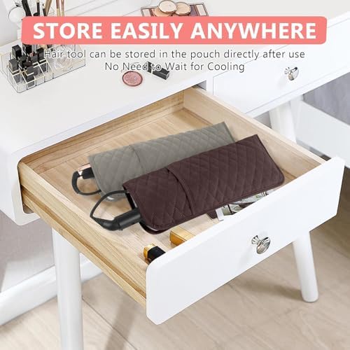 Heat Resistant Hair Tools Organizer Cover Bag(13.8" x 5.5") - Image 7