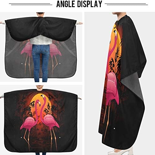 Barber Capes Polyester Hair Cutting Salon Cape with Snaps Beard Bib Hairdresser Gown Stylist Cape For Men Women - Image 6