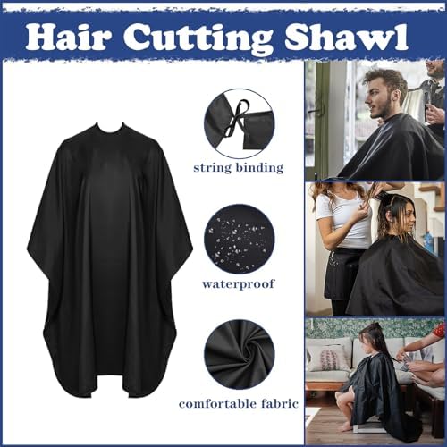 Hair Cutting Scissors Kit,27PCS Professional Stainless-Steel Sharp Barber Professional Hairdressing Shears Set with 6.5 Inch Cutting Scissors,Thinning Shears for Man Woman Adults Kids Home Salon - Image 5