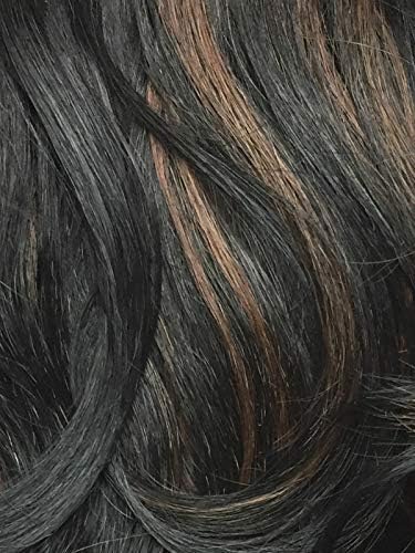 MilkyWay Que OPRAH 3PCS Human Hair MasterMix Weave Extension #1B/30 - Image 2