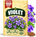 Violet Seeds for Planting, Viola philippica, Heirloom Non-GMO Violet Flower Seeds, High Germination Purple Perennial Viola for Shade Gardens Containers Borders and Woodland Gardens, 1600 Count by WilyFox