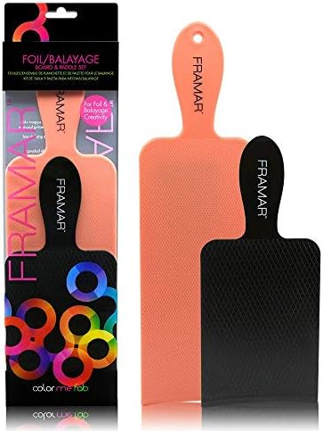 FRAMAR Balayage Board and Paddle Set, Highlighting Board, Faster – 2 Pack by FRAMAR