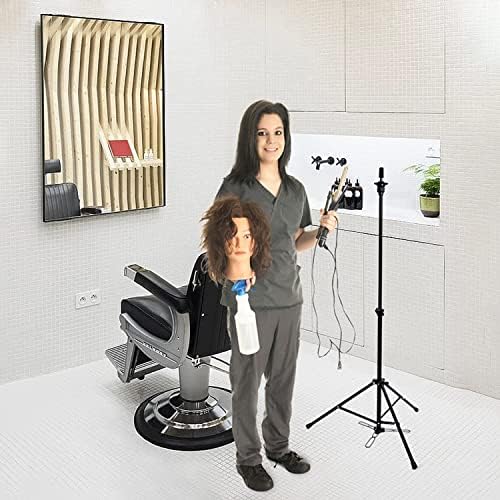 HYOUJIN Tall Wig Head Stand,Wig Stand Tripod With Foot Panel for Making - Image 5