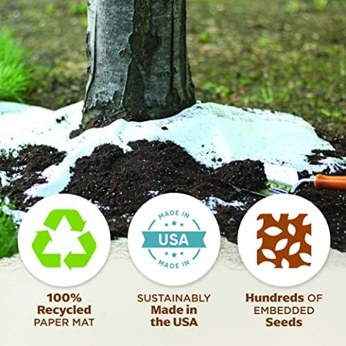 Seed Mat - Easy to Plant and Grow Garden Seeds - Creates Fragrant, Vibrant Flower Garden (Sunflower Garden) (Pack of 2) - Image 3