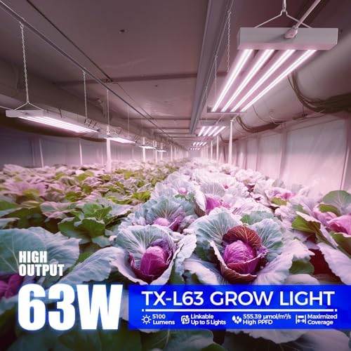 Barrina TX-L63 3FT LED Grow Light, 63W, 4 Panels Wider Coverage, High PPFD - Image 2