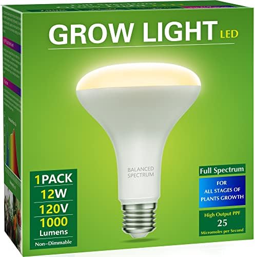 LED Grow Light Bulb, BR30 Grow Light Bulbs, Full Spectrum by WelcometoBriigniteenjoyyourtimehere