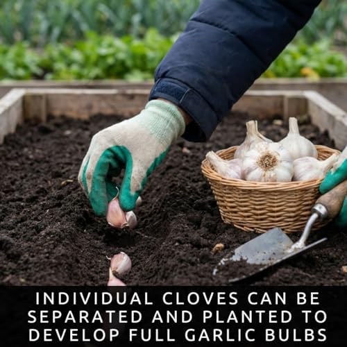15 Softneck Garlic Bulbs for Planting – Large Seed Garlic for Fall & Spring - Image 4