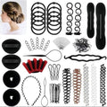 28Pcs DIY Hair Braiding and Modelling Tool Kit - Hair Design Styling Tools, Hair Braiding Tool Kit with Hair Modelling Accessories for Simple and Fast Spiral Braids for Women by Unknown