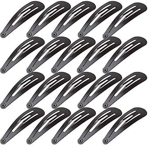Anezus 80 Pcs Hair Clips Hair Barrettes 2 Inch Snap Non-Slip Metal Hair Clips by anezus