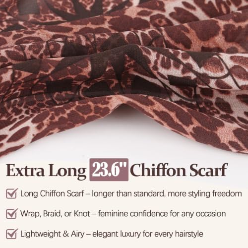 Ababalaya Satin Lined Head Wrap Chemo Headwear for Women - Image 4