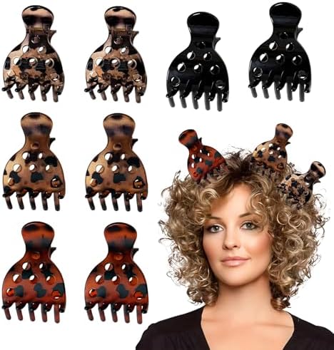 8 Hair Volume Clip for Thick Hair, Root Clips for Curly Hair Volume by Venrodi