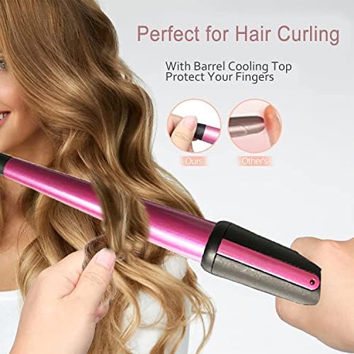 Hair Curling Iron,Curling Wand 0.5-1",210℃ for Classic Curls&Natural Waves - Image 4