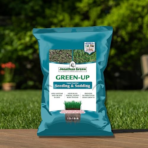 Jonathan Green (11541) Green-Up Lawn Food for Seeding & Sodding - 12-18-8 Grass Fertilizer (5,000 Sq. Ft.) - Image 3