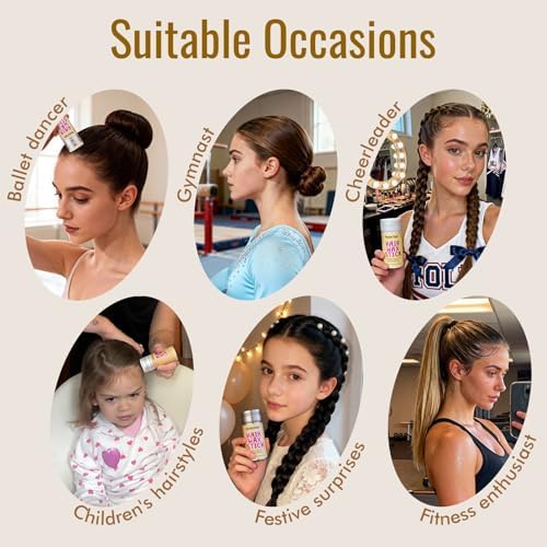 Dolahair Hair Wax Stick for Flyaways, Smoothing, and Slick Back - Hair Pomade for Women and Kids (2 Pack) - Image 5