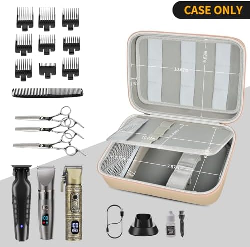 Boobowl Barber Accessories Bag for Clippers and Supplies, Hair Clipper Box - Image 2
