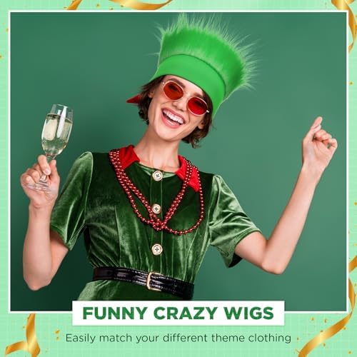 Crazy Wig Hairy Headband Hat - Image 4
