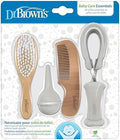 Dr. Brown's Baby Care Essentials Kit, Nail Scissors with Case, Nasal Aspirator, Cradle Cap Brush and Comb, BPA-Free (Pack of 6) by Unknown