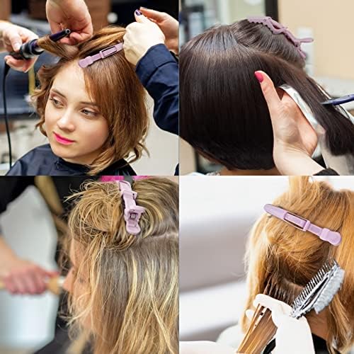 Ondder 24 Pack Alligator Hair Clips for Women and Girls - Styling, Sectioning, and Cutting Hair - Light Purple - Image 7