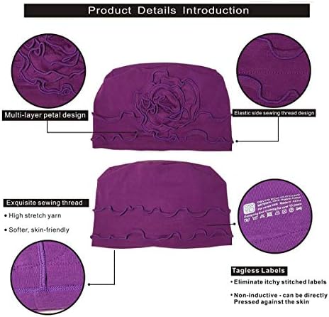 osvyo Chemo Headwear Turban Cap for Women - Cancer Beanie Hair Loss Sealed Packaging - Image 3
