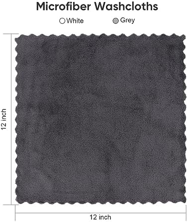 Orighty Washcloths 48 Pack, Ultra Soft Face Towels 12 x 12 inch - Image 7