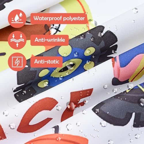 Kids Haircut Cape Waterproof Kids Barber Capes with Adjustable Neckline Unisex Hair Cutting Cape Cover Barber Apron - Image 3