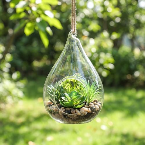 6Pcs Mini Fake Succulents Plants, Green Succulent Plants Faux - Image 4