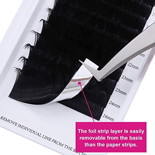Eyelash Extension Supplies Classic Lash Extensions Professional Black Individual Eyelash Extensions 0.10 0.12 0.15 0.18 0.20 0.25 Thickness Avalible (0.25-DD, 20-25mm) - Image 2