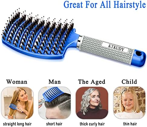 Detangling Brush for Women & Kids, Wet & Dry Hair, All Hair Types - Image 5